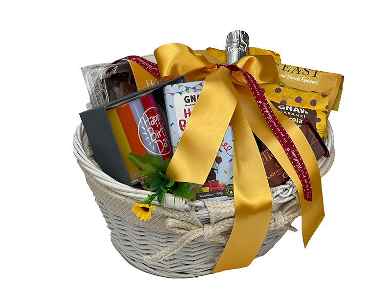 Birthday Vibrancy Gift Basket Delivered