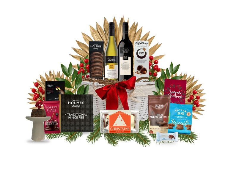 Christmas Earth Gift Basket