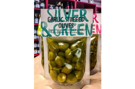 Garlic Stuffed Olives 