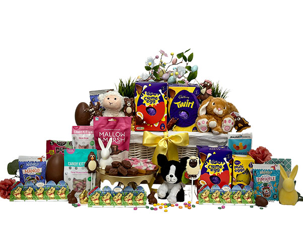 Easter Bunny Basket for 3 Children