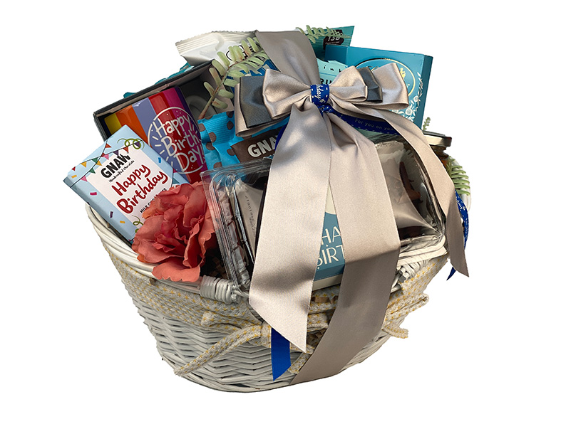 Nice Birthday Gift Basket Delivered