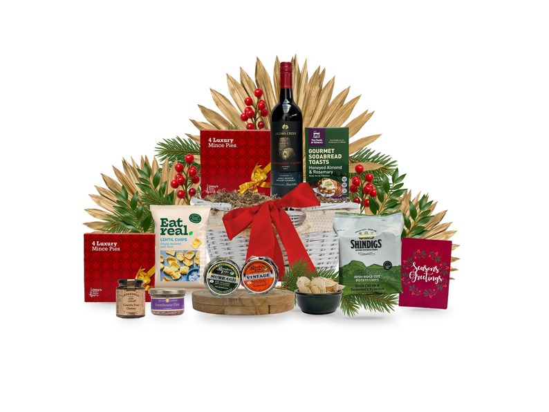 Xmas Cheese and Wine Gift